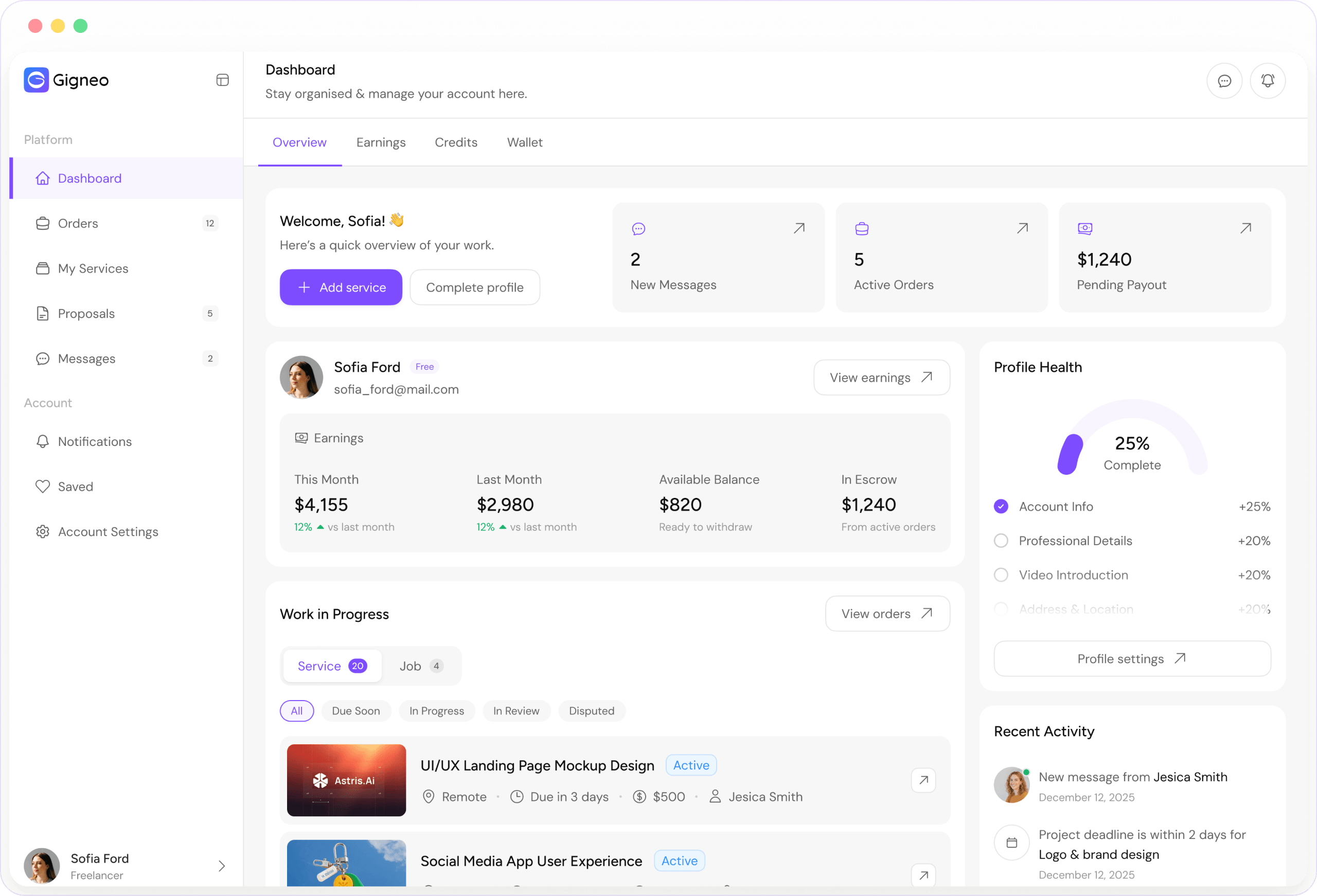 Dashboard