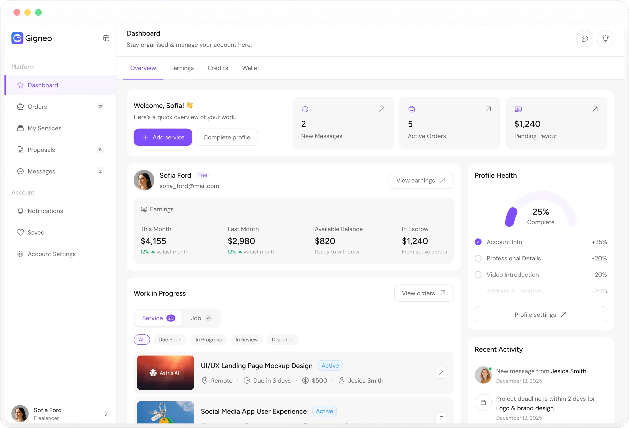 Dashboard